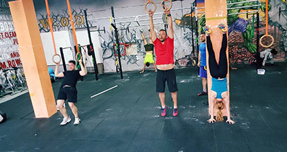 Poze club fitness Crossfit Timișoara